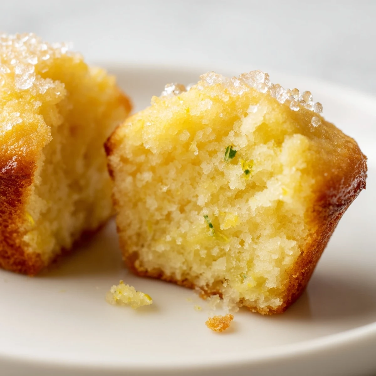 Simple Sweet Lemon Zest Muffins, golden brown and fluffy, perfect for a cozy afternoon snack, fresh from the oven.