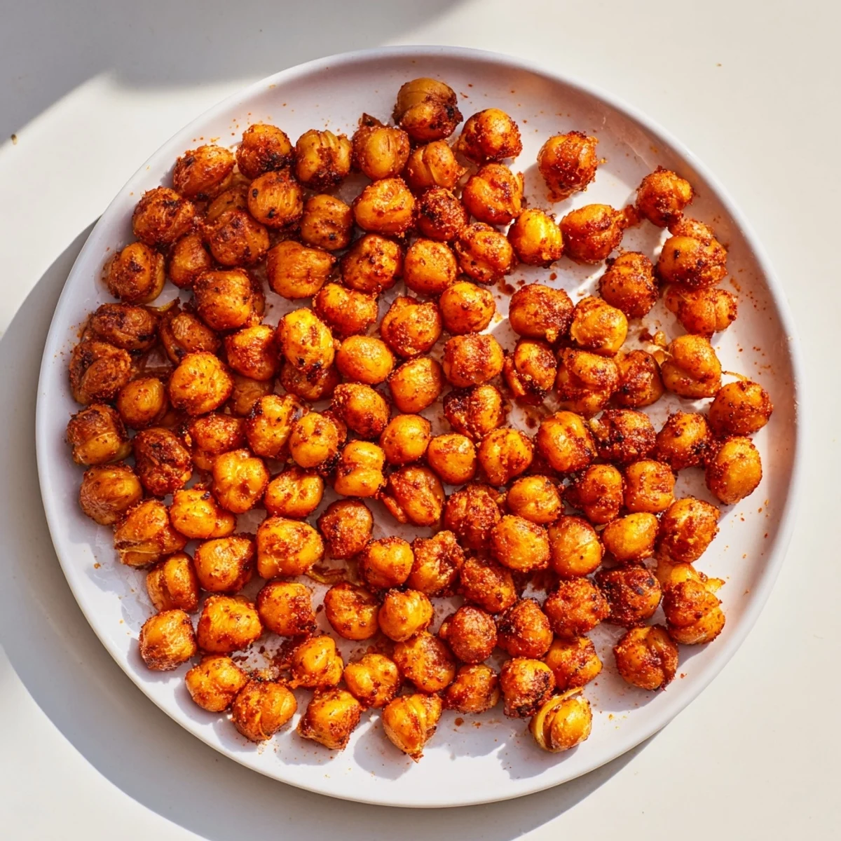 Golden brown, crispy chickpea snack, a delicious Mediterranean appetizer ready for satisfying crunch.