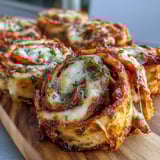 Golden-Baked Tortilla Pizza Rolls