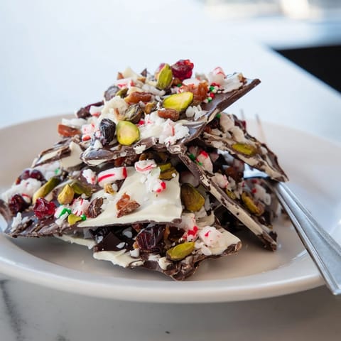 Holiday Chocolate Bark Shards