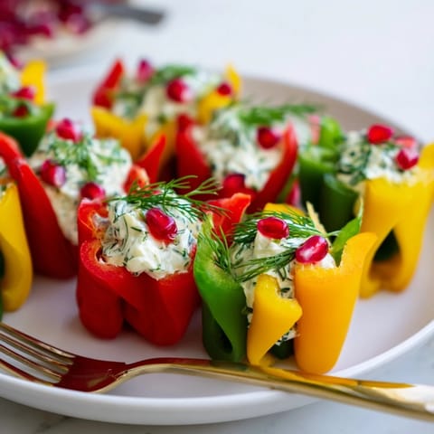 Bell Pepper Christmas Bow
