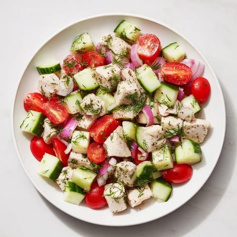 Cucumber and Chicken Clean