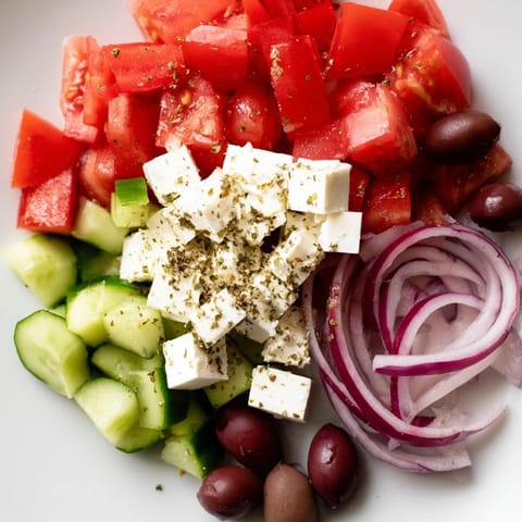 Mediterranean Salad with Feta