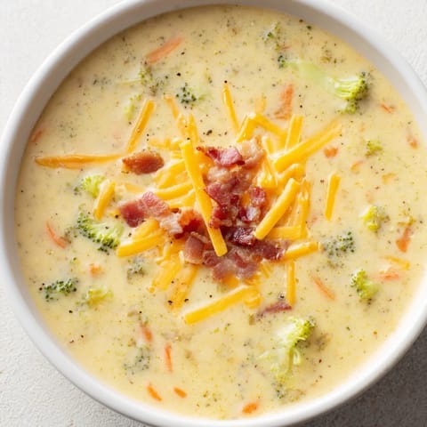 Broccoli Cheddar Creamy Soup