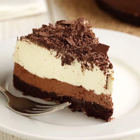 Lighter Chocolate Cottage Cheesecake