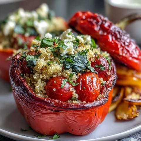 Stuffed Bell Peppers Quinoa
