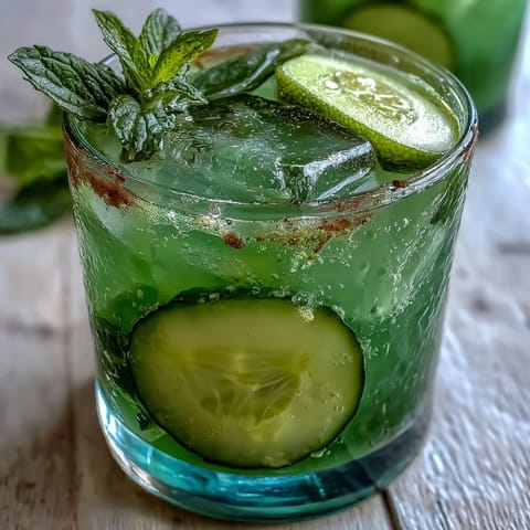Green Detox Cucumber Mint