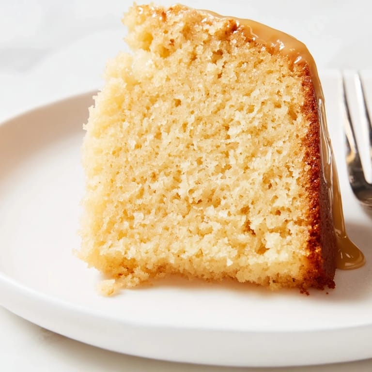 Buttery, aromatic, soft glow golden honey pound cake with a beautifully textured crumb.