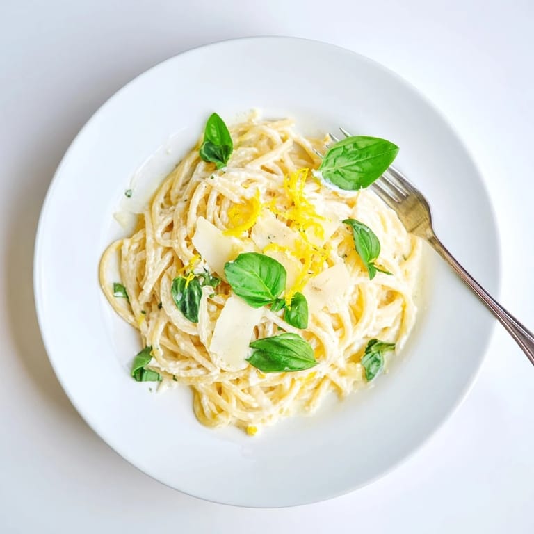 Freshly prepared Lemon Ricotta Pasta tossed with herbs, featuring a creamy, tangy sauce perfect for a quick weeknight dinner.