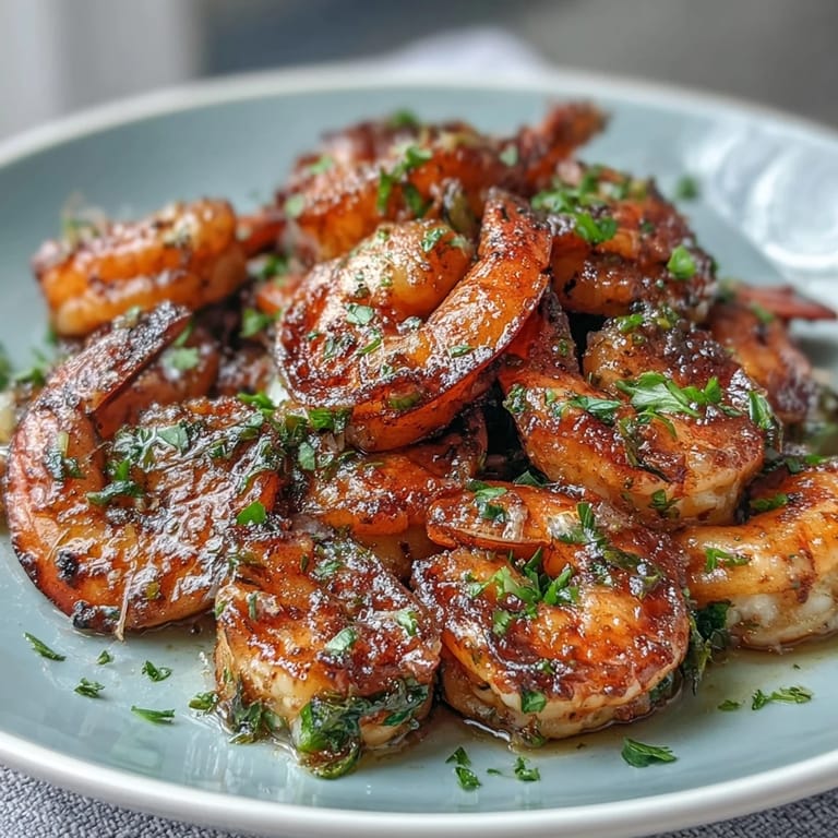 Succulent shrimp and crisp asparagus tossed with garlic and lemon, creating a healthy, gluten-free meal that's perfect for busy weeknights.