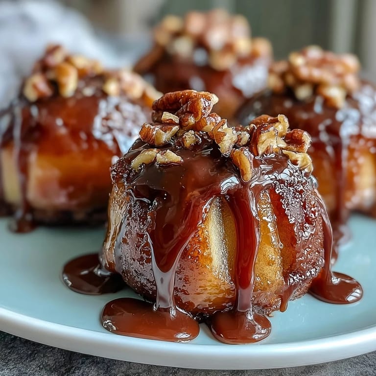 Bite-sized candy apple slices with luscious caramel and dark chocolate drizzle, ideal for parties or snacks.  