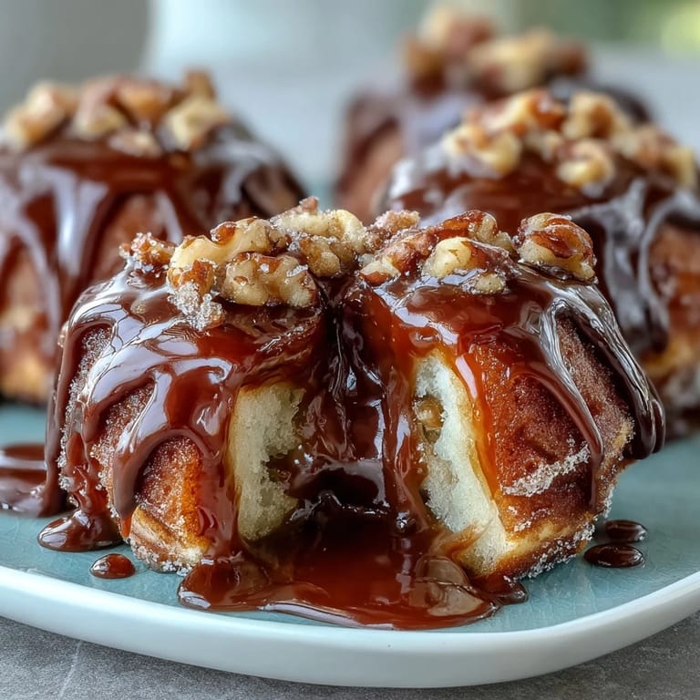 Sweet and crunchy candy apple slices dipped in smooth caramel and finished with a decadent dark chocolate drizzle.