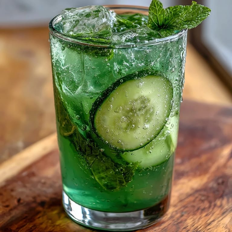 A vibrant pitcher of Green Detox Cucumber Mint Agua Fresca with lime wedges and ice, perfect for a revitalizing summer drink.