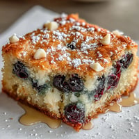 Chewy white chocolate lemon blueberry blondies with fresh berries and zesty lemon, perfect for spring dessert gatherings.